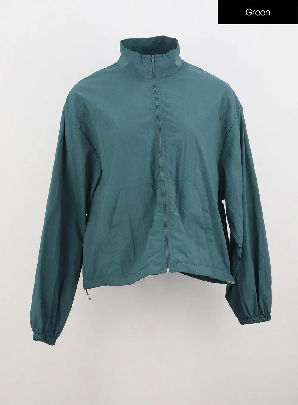 Zip-Up Nylon Jacket IL310